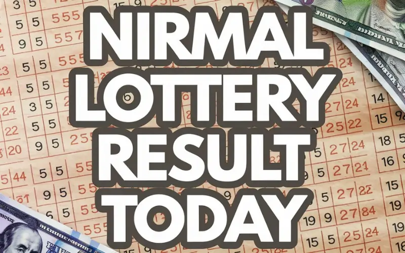 Nirmal Lottery Result Today 